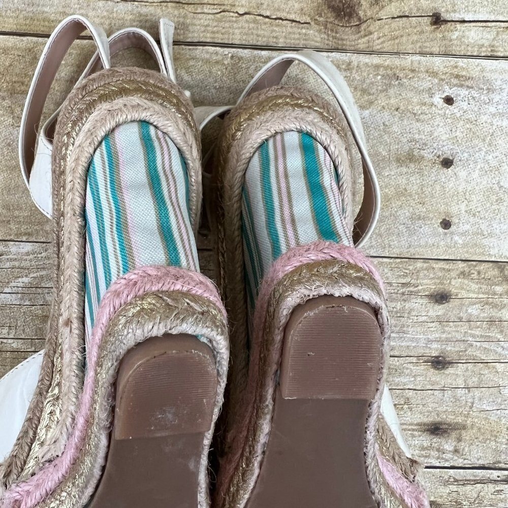 Venus Wedge Ankle Strap Sandals Size 8 M - Picture 6 of 6